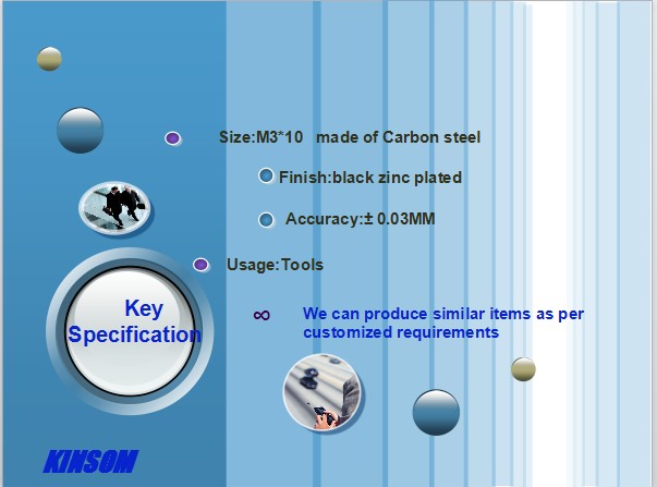 Thumb screw-Large pan head knurled thumb screw for tools