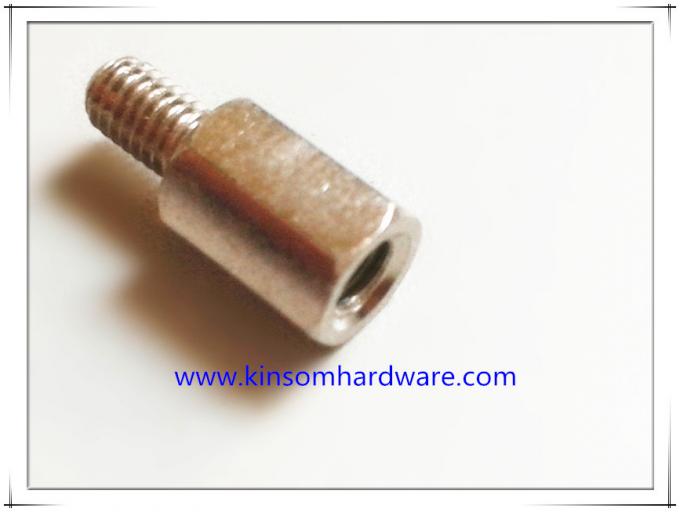 Special hexagon hollow step rivets nuts standoffs made for machining metal process
