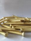 Countersuck CSK flat head screws machine thread copper golden coating special screw lock system