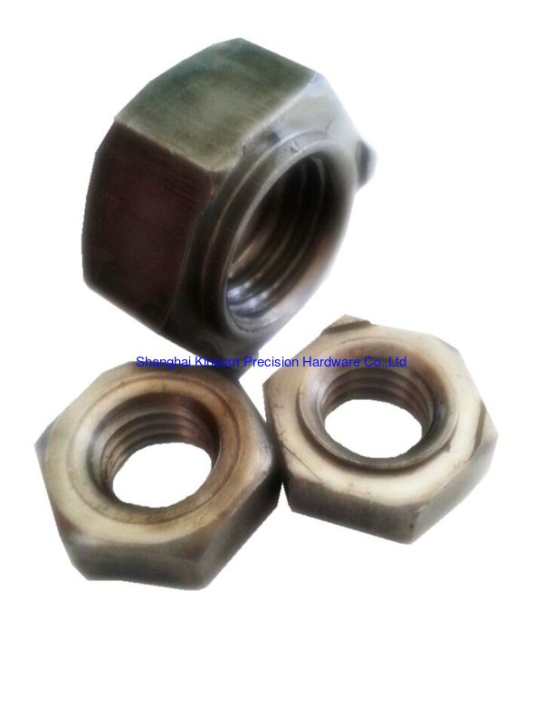 Special hexagon weld nuts with 3 projections,special weld nuts DIN929 standard