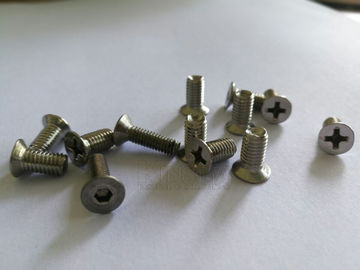 Stainless steel screw M4*10 countersunk cross phillips head hexagonal machine thread
