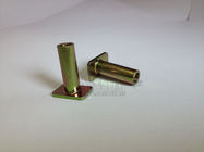 Square self-clinching nuts with color zinc plating and internal thread