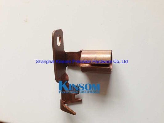 quality  Customized Steel Metal Parts Fasteners accessories Cooper surface factory