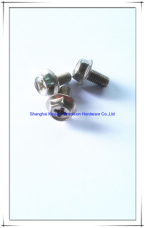 Class 8.8 Cross recessed hexagon head with washer screw