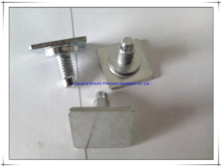 Square head special step screw with zinc-nickel for automotive