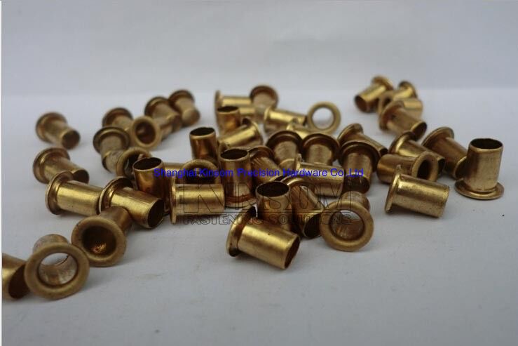 Copper tubular rivet special fasteners for fitness equipment