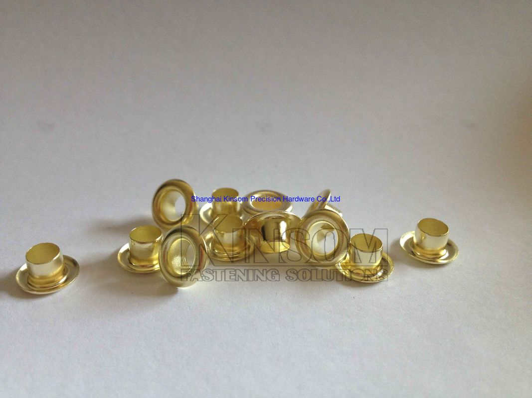 Tubular brass rivets special cold formed hollow rivets