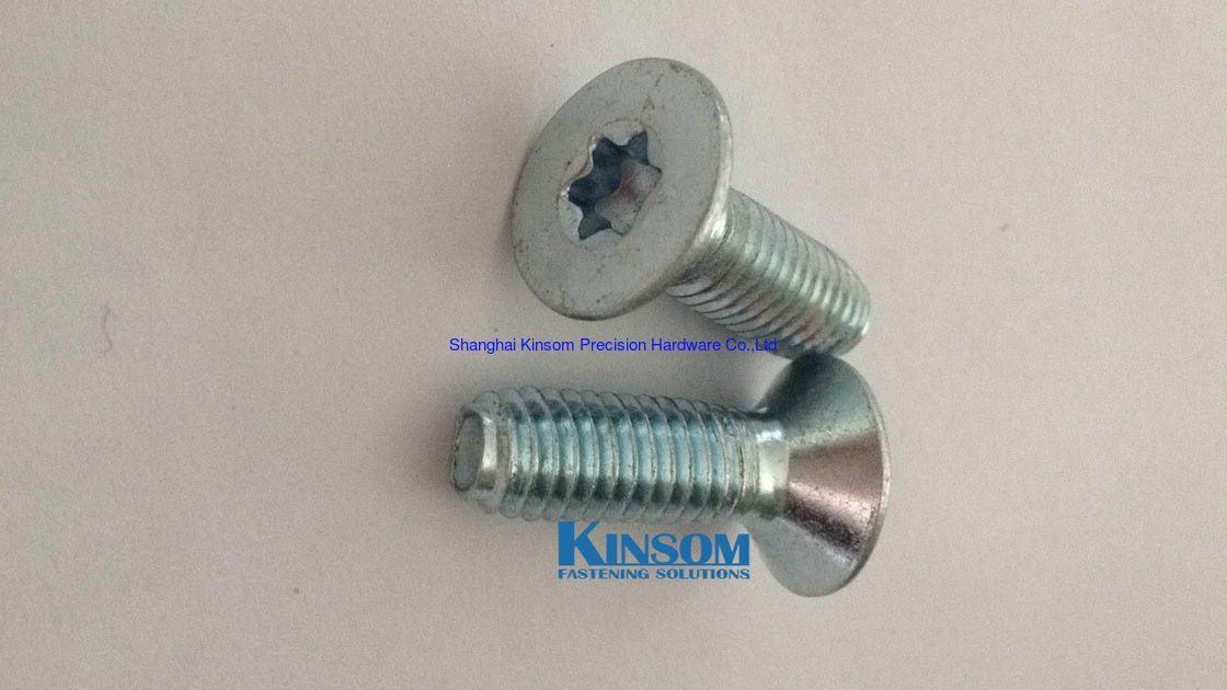 Special taptite machine screws with countersunk CSK torx head