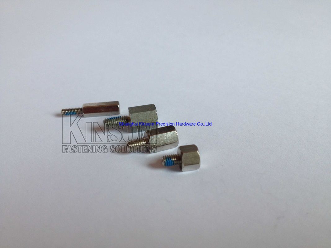 Special hexagon hollow step rivets nuts standoffs made for machining metal process