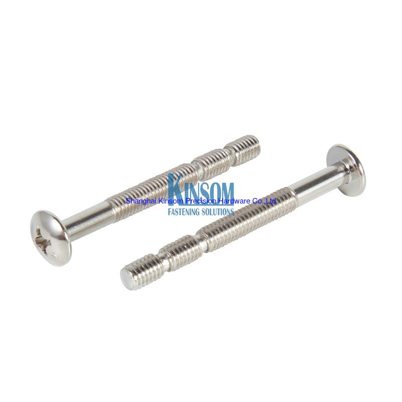 cross receessed pan head bolts cutting thread shank long fasteners to 60MM 70MM 80MM 90MM 120MM
