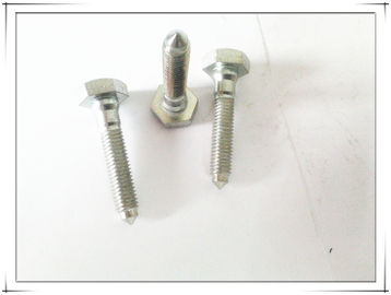 Special Hex Step Bolt with Steel Sharp Point nickel coating