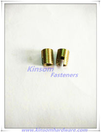 Brass slotted headless special M8*6 hollow set screws