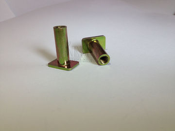 Square self-clinching nuts with color zinc plating and internal thread