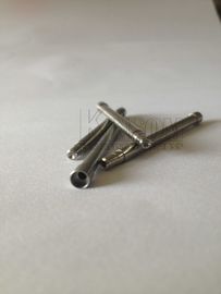 Precision machining parts Ti6AL-4V titanium shaft with mounting mandrel