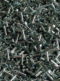 Truss head semi tubular rivets CR3+ zinc plated