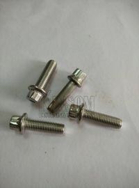 Six lobe flange special machine screws for cold forging