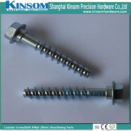 Hex flange self tapping step special bolts cold formed fasteners