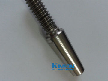Special SUS screw with shallow slot machining part