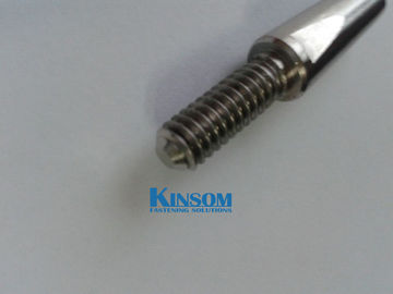 Special SUS screw with shallow slot machining part