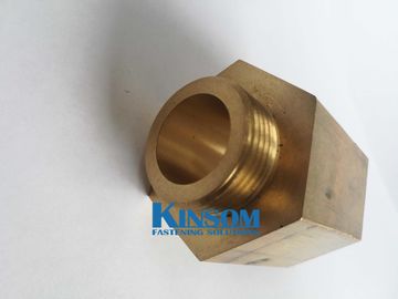 Precision machining parts CNC hexagon copper turning accessories kinsom fasteners