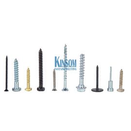 Phillips pan head machine screws with flat split washer 3 parts zinc coating kinsom fasteners