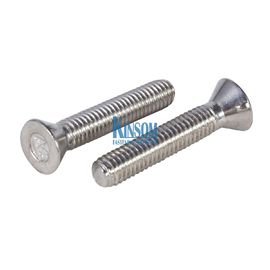 Stainless steel 304 316 countersunk with location point machine screws