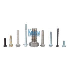 Hex flange screws bolt and nut DIN standard non standard fasteners