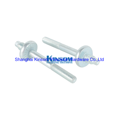 Stud bolt with zinc coating M4-M16 steel 10B21 grade 8.8 kinsom fastener